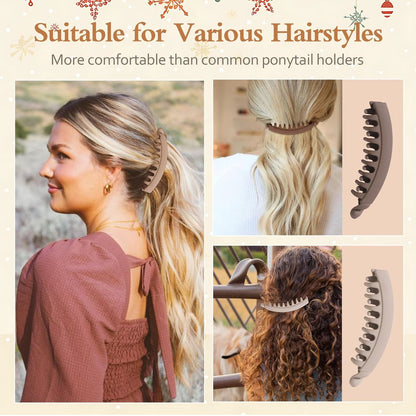 13 CM Vertical Banana Hair Clip