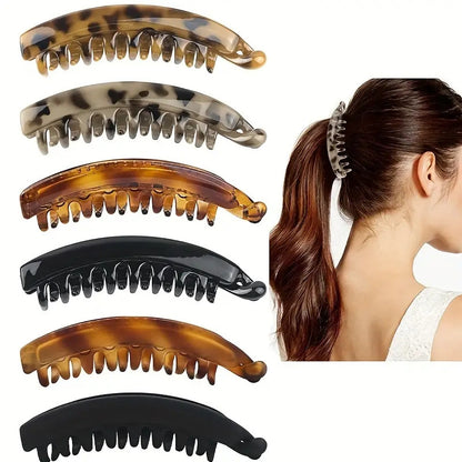 13 CM Vertical Banana Hair Clip