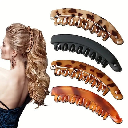13 CM Vertical Banana Hair Clip