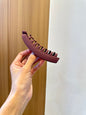 13 CM Vertical Banana Hair Clip