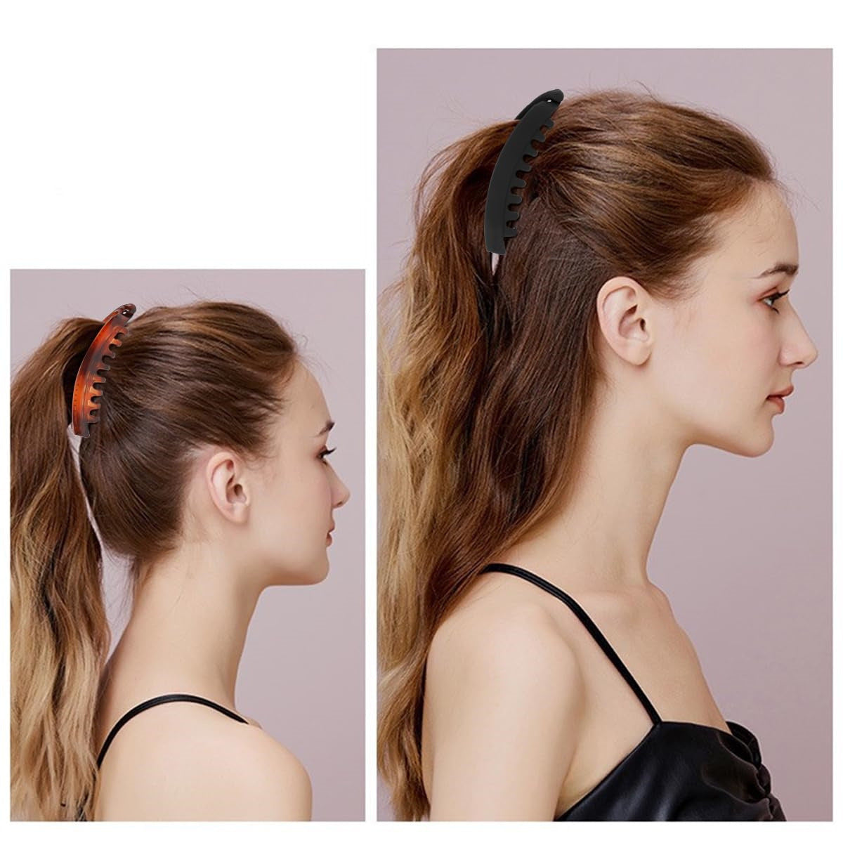 13 CM Vertical Banana Hair Clip