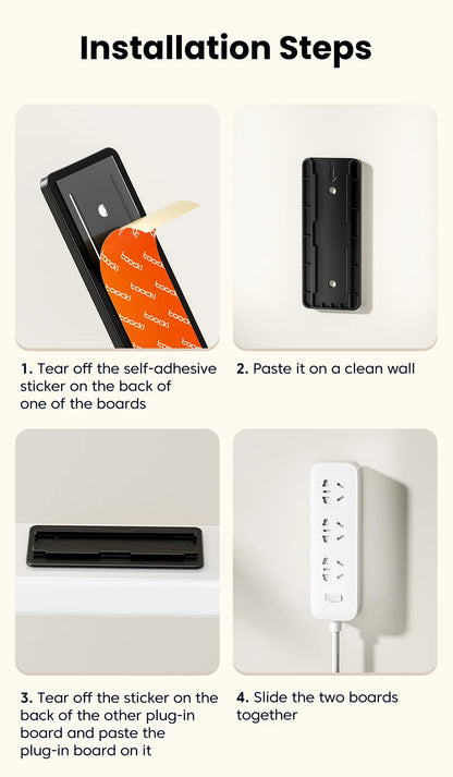 Toocki Power Strip Holder 1/2/3 PCS