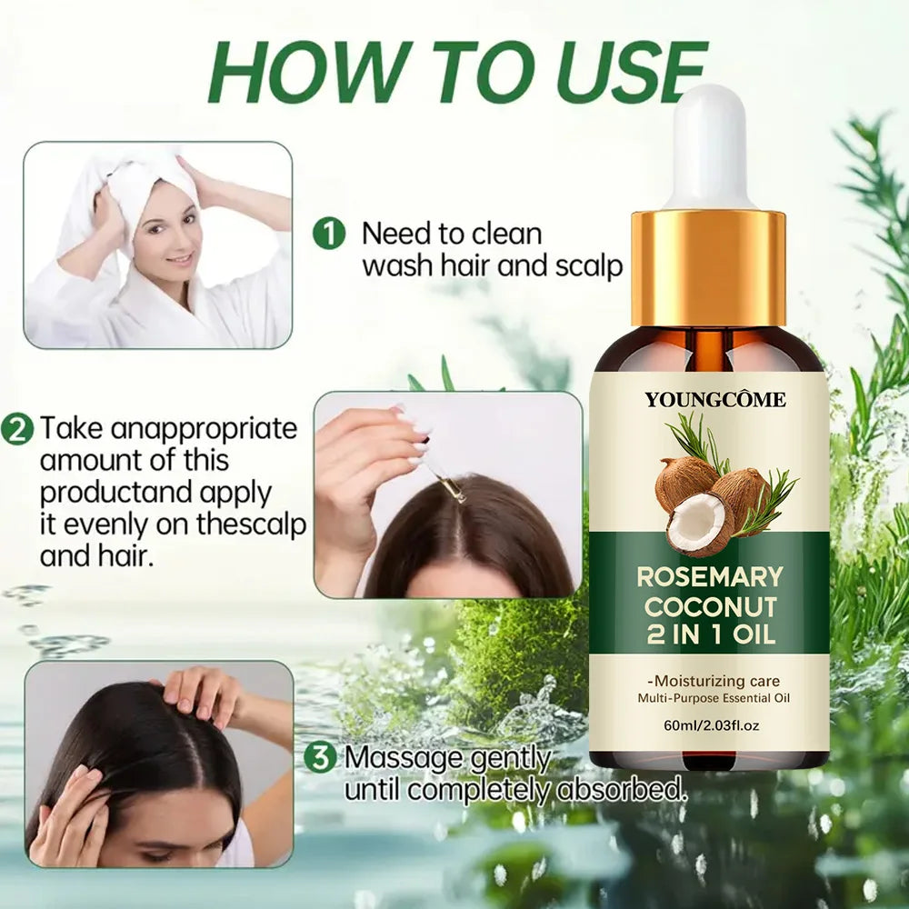 Essential Rosemary Hair Oil