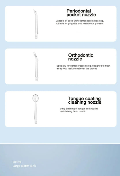 Oral Irrigator Jet Flosser