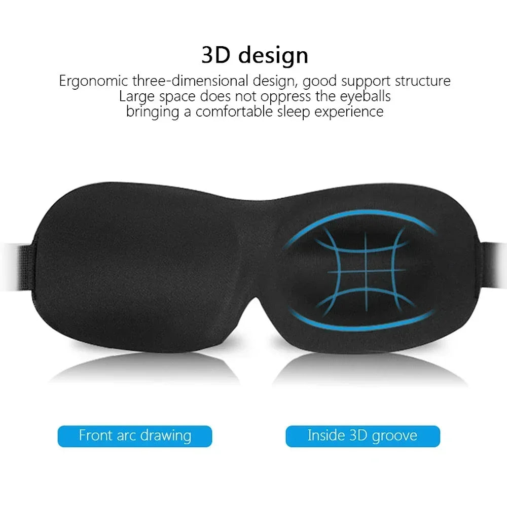 3D Shaped Sleep Facial Mask