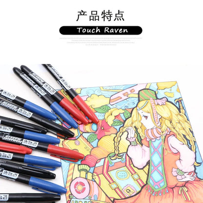 6 PCS Permanent Marker Pen