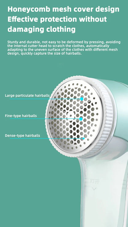 HOMEFISH Electric Clothes Fabric Lint Remover