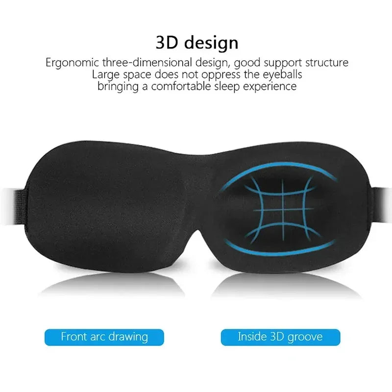 3D Shaped Sleep Facial Mask