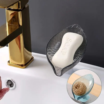 Leaf Shaped Suction For Soap