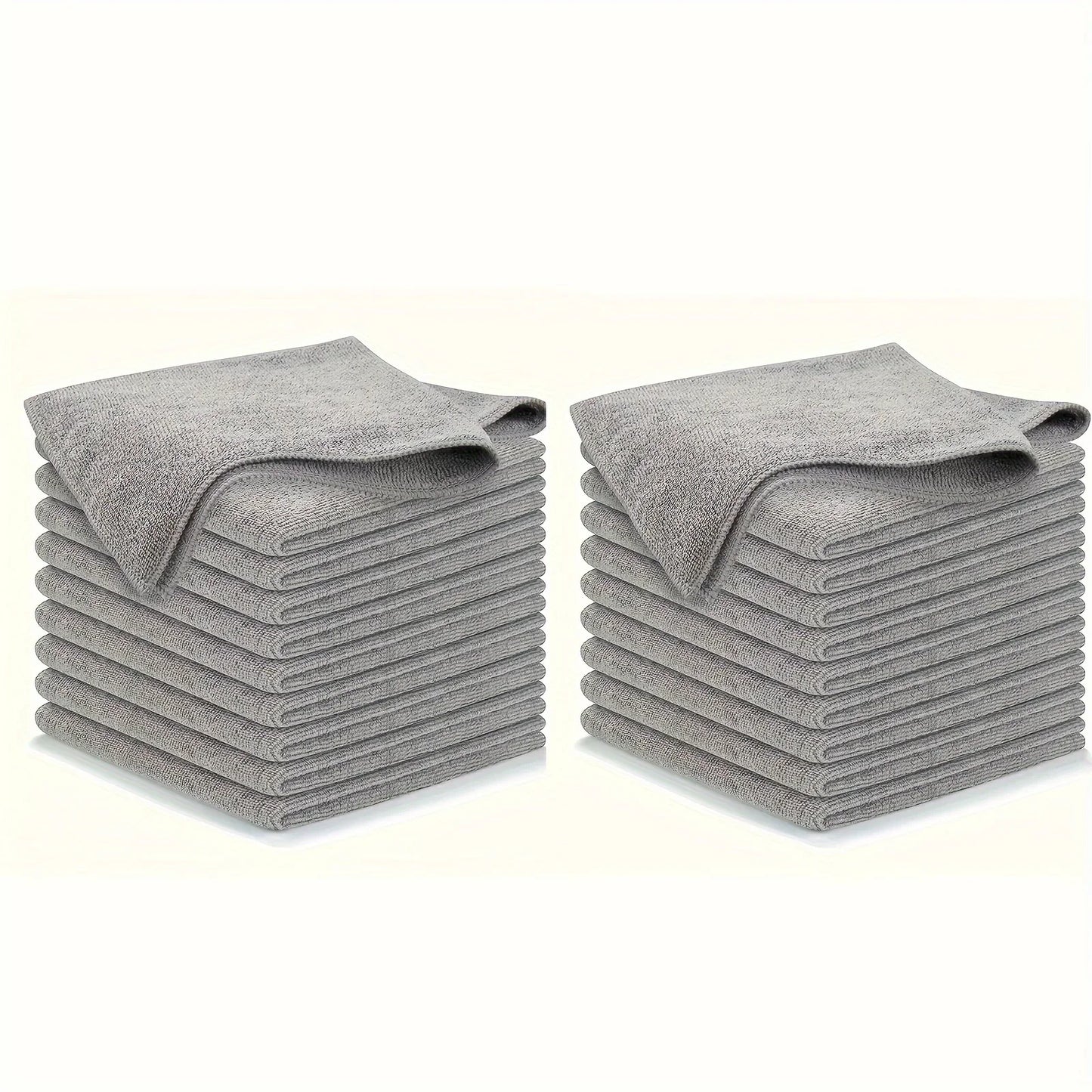 Ultra-fine Fiber Light Gray Kitchen Towel
