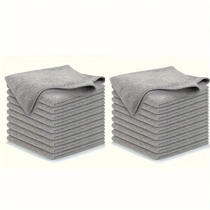Ultra-fine Fiber Light Gray Kitchen Towel