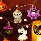 1PC Halloween 10/20 LED Battery Powered String Lights