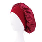 Women's Satin Solid Wide-brimmed Bonnet