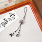 Chinese-style Handmade Lotus Pendant Key Chains