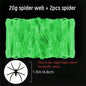 Halloween Glow in The Dark Spider Web Decoration