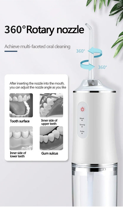 Oral Irrigator Jet Flosser