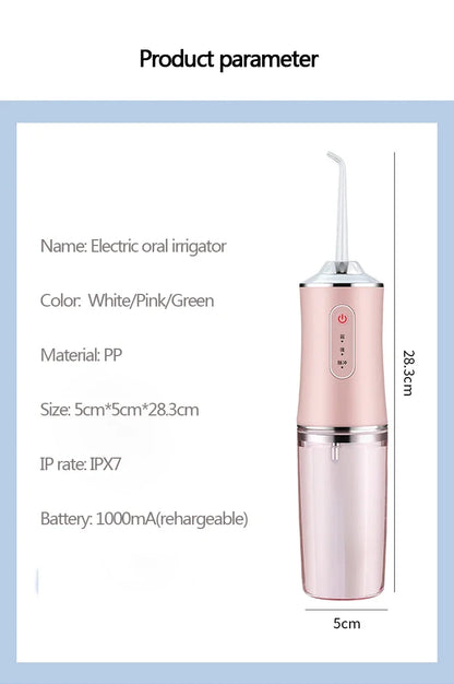 Oral Irrigator Jet Flosser
