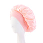 Women's Satin Solid Wide-brimmed Bonnet