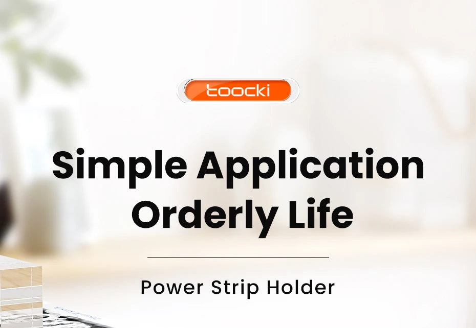 Toocki Power Strip Holder 1/2/3 PCS