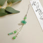 Chinese-style Handmade Lotus Pendant Key Chains