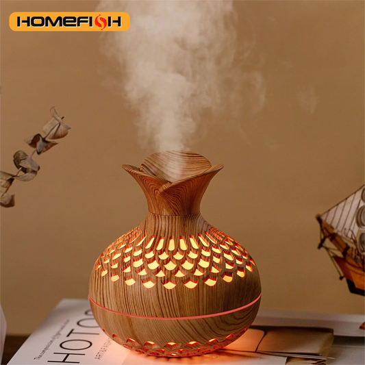 HOMEFISH Mini Air Humidifier [300ml USB]