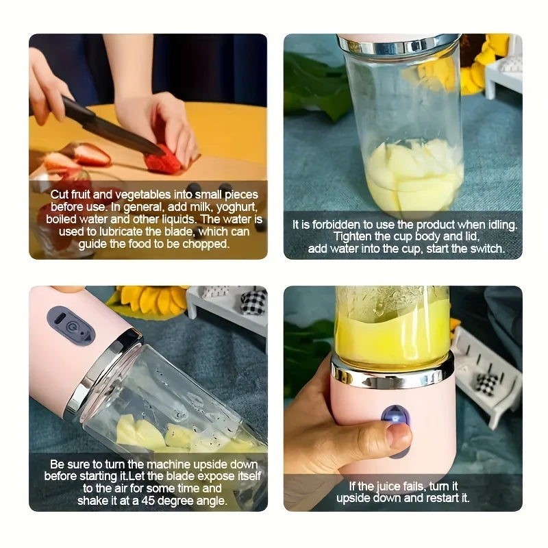 Portable Rechargeable Juicer Cup