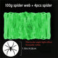 Halloween Glow in The Dark Spider Web Decoration