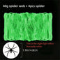 Halloween Glow in The Dark Spider Web Decoration