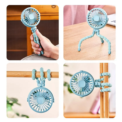 Multi Functional Octopus Mini Fan