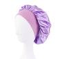 Women's Satin Solid Wide-brimmed Bonnet