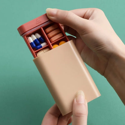 Portable Vitamin Pill Box