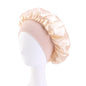 Women's Satin Solid Wide-brimmed Bonnet