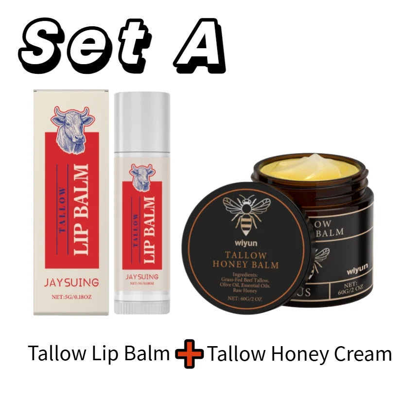 Tallow Honey Cream For Hydrating Skin