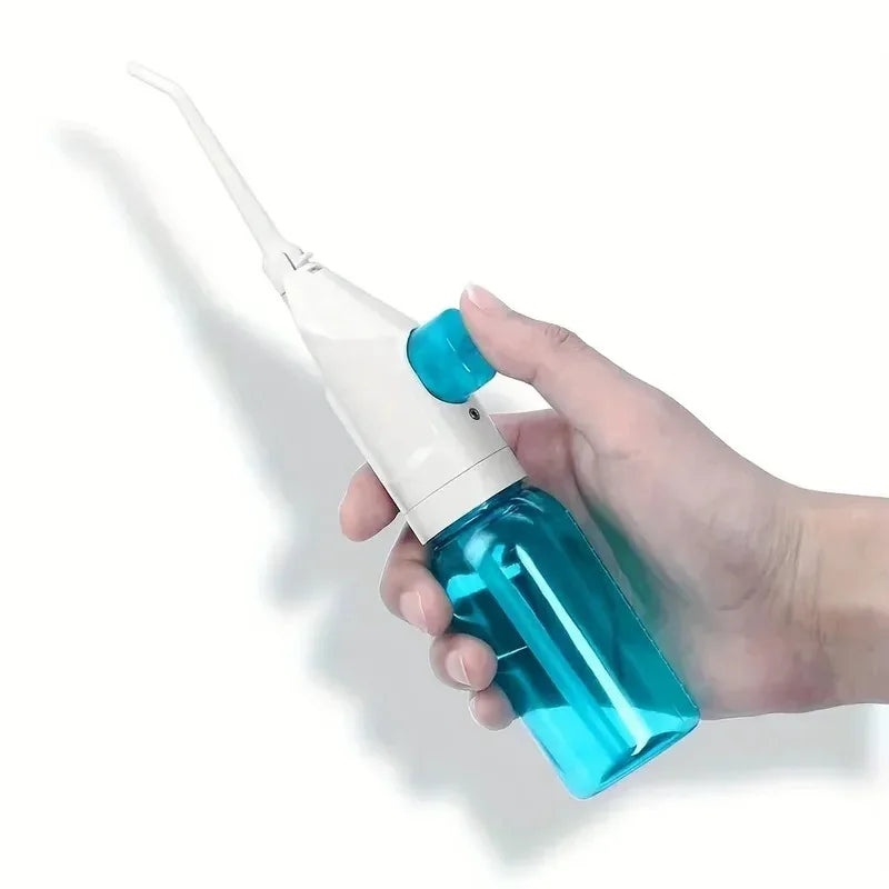 Toothpick Style Portable Manual Water Flosser
