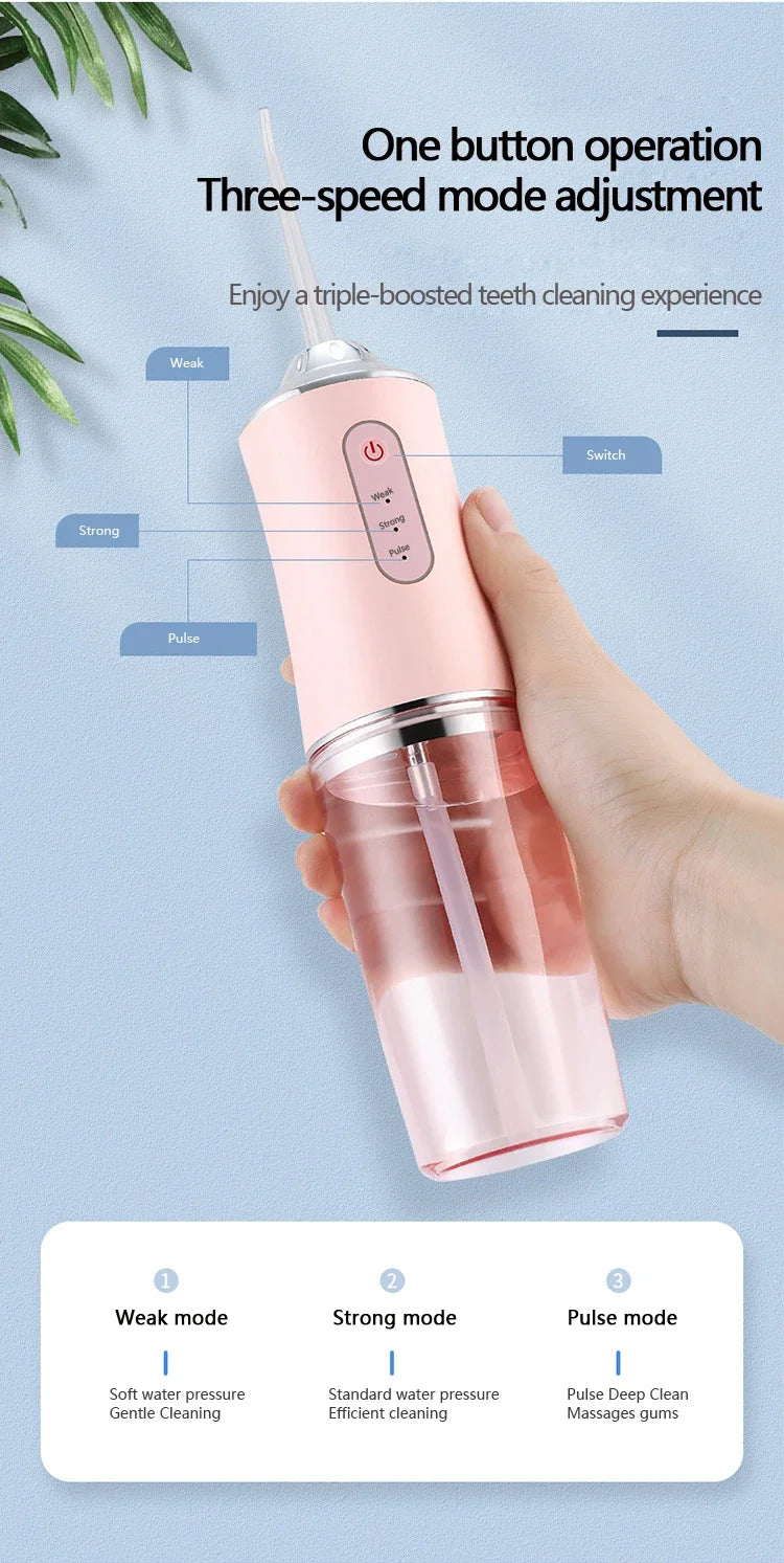 Oral Irrigator Jet Flosser