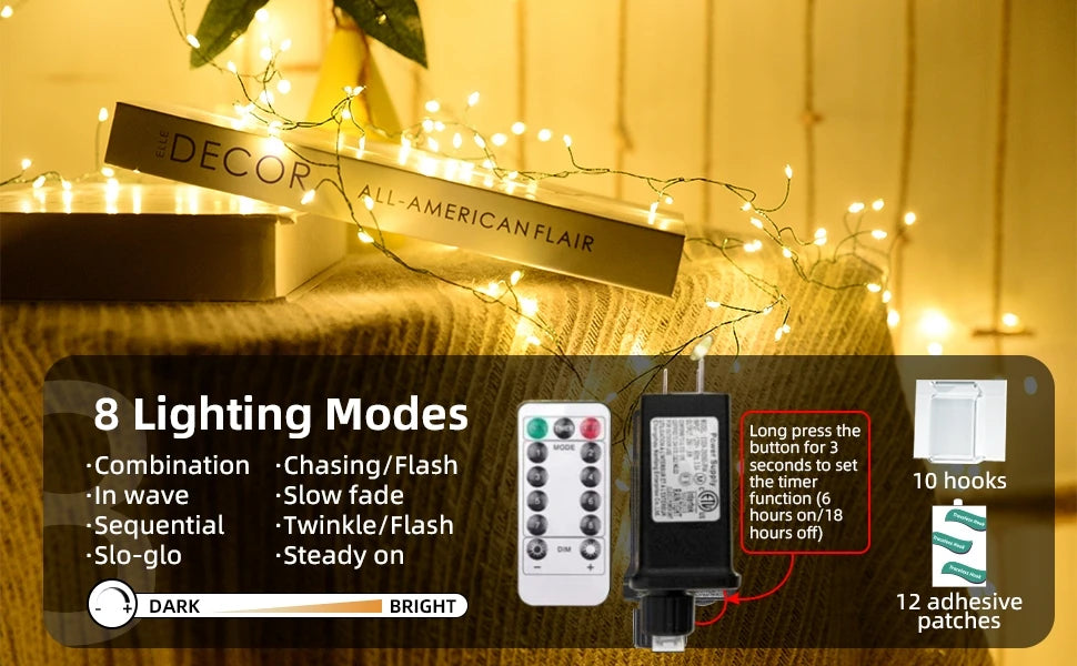LED Firecracker String Lights [EU/US]