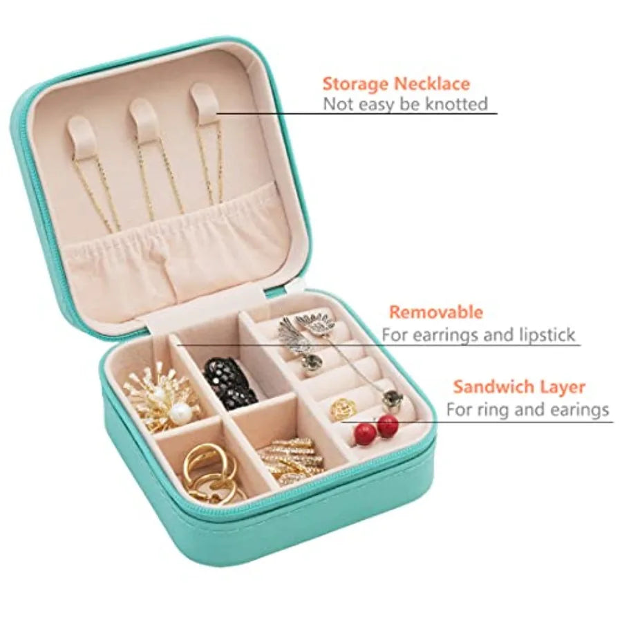 Mini Jewelry Travel Case