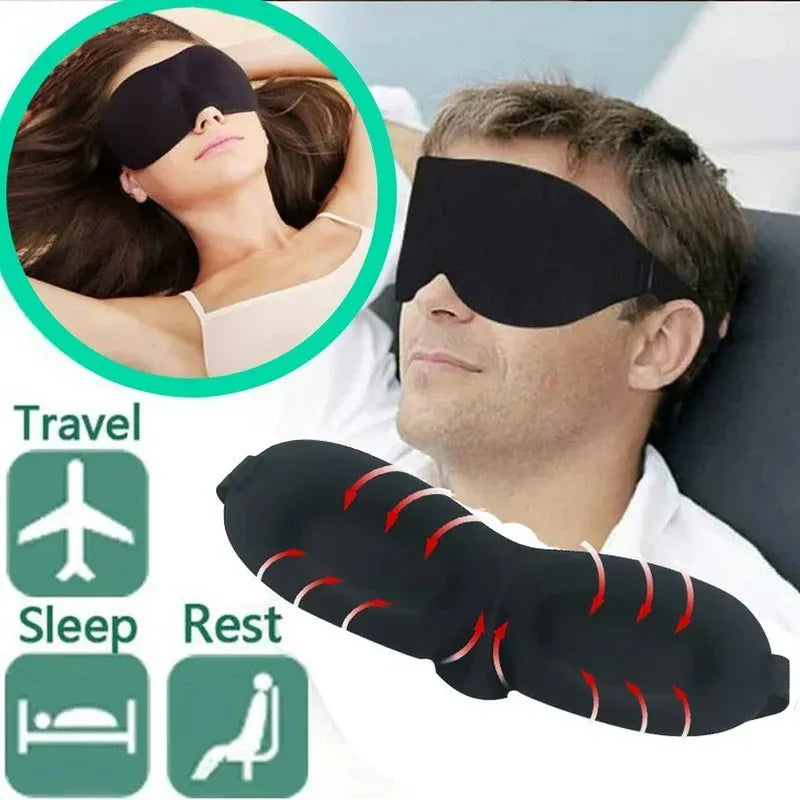 3D Shaped Sleep Facial Mask