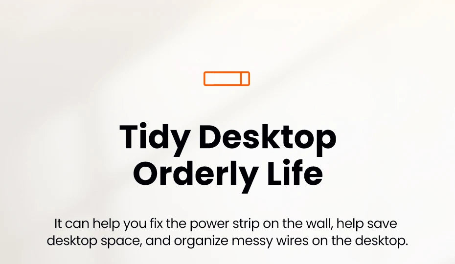 Toocki Power Strip Holder
