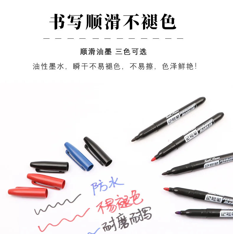 6 PCS Permanent Marker Pen