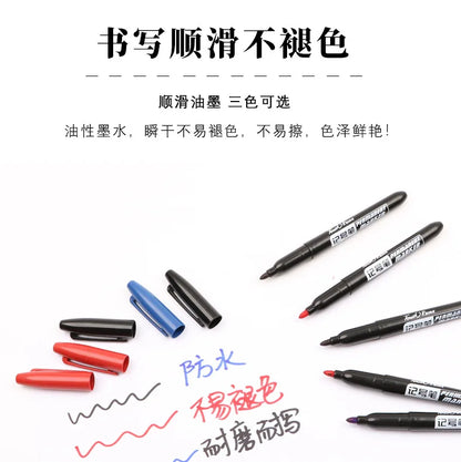 6 PCS Permanent Marker Pen