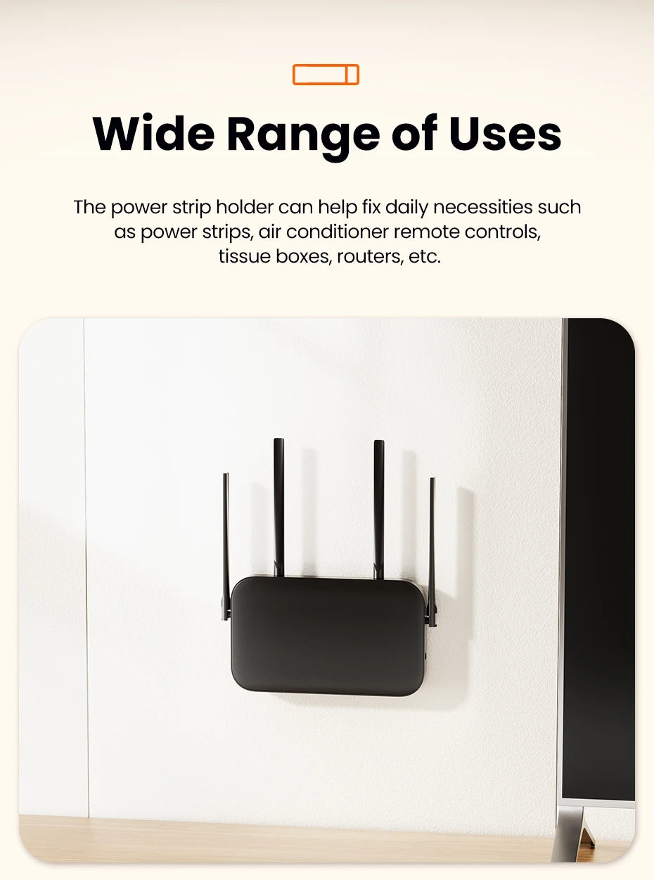 Toocki Power Strip Holder
