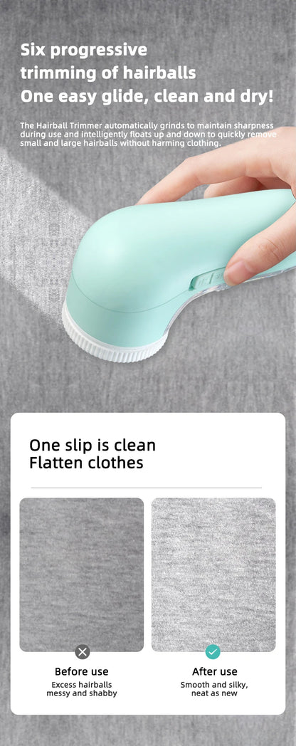 HOMEFISH Electric Clothes Fabric Lint Remover