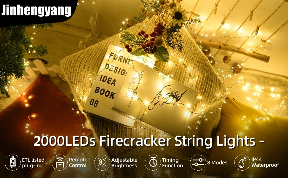 LED Firecracker String Lights [EU/US]